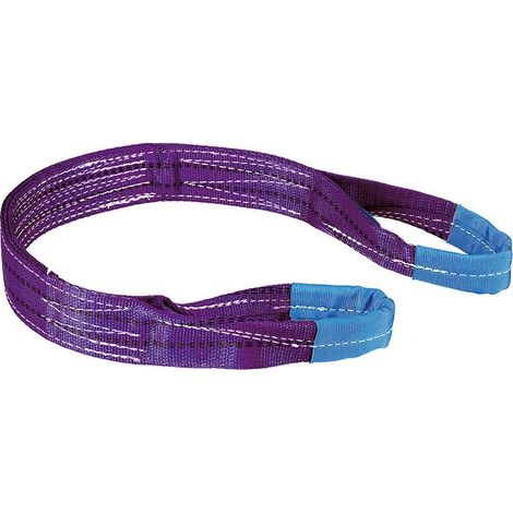 Elingues plates en polyester pour levage 4 tonnes 1 m 4/1000