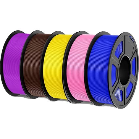 Filament d'imprimante 3D, matériau PLA, écologique, PLAPLUS  5MIX7 (1/2)
