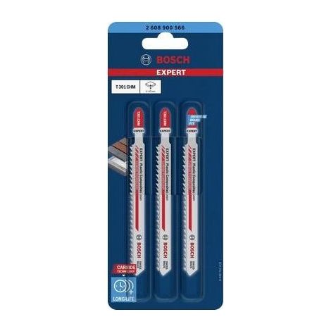Bosch T 301 CHM Expert Clean lama per seghetto alternativo grigio