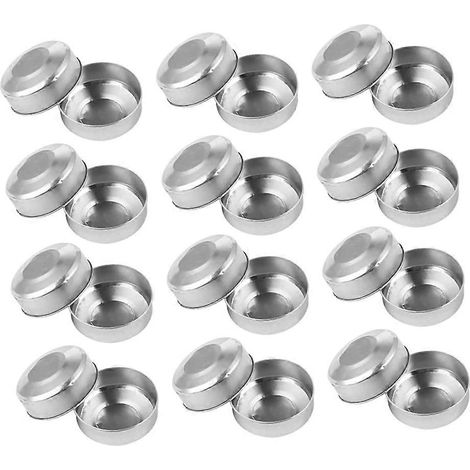 400 boîtes à bougies en aluminium pour bougies chauffe-plat, bougeoirs, coupelles pour bougies DIY, boîtes à bougies, contenants vides pour bougies chauffe-plat (1/5)