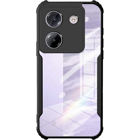 Funda para Xiaomi Poco M7 Pro 5G, híbrida anticaída, negra. (1/5)