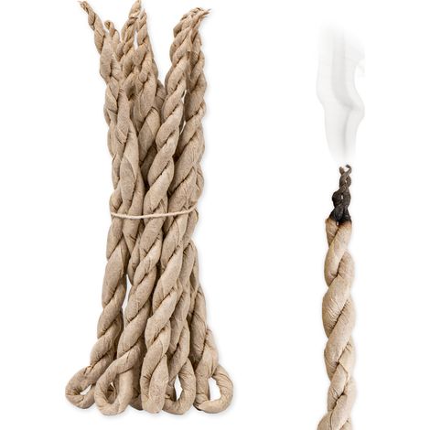 Varitas de incienso de hierba limón - Naturales, hechas a mano, 10 unidades
