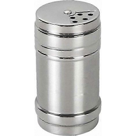 Salzstreuer aus Edelstahl mit drehbarem Deckel zur Aufbewahrung von Salz, Zucker, Gewürzen und Pfeffer – Set praktischer Gewürzboxen (1/5)