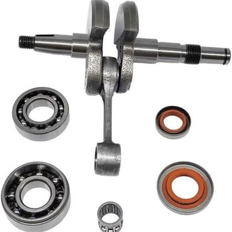 Vilebrequin et bielle compatible STIHL MS240 MS260, roulements, joints d'arbre 1121 030 0405
