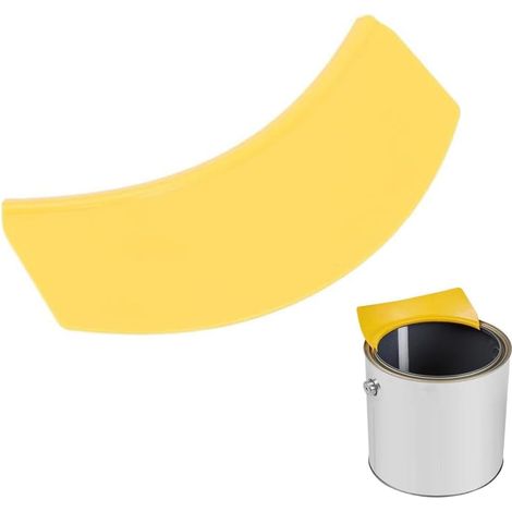 Embouts de Caniveau de Peinture pour Adultes, Lot de Caniveau pour Pots de Peinture, Protection contre les Éclaboussures (1/5)