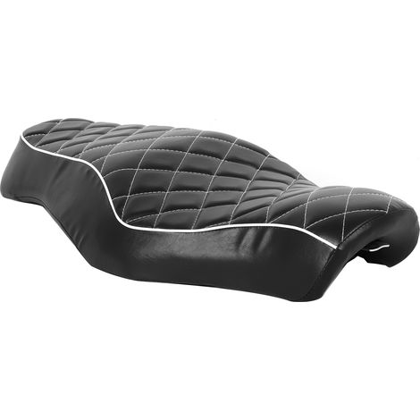 Motorrad-Fahrer-Beifahrer-Sitzbank, ergonomisch, passend für Forty Eight Iron Nightster/XR1200X (1/5)