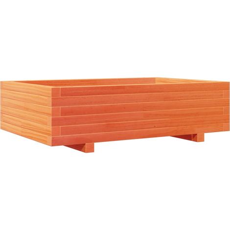 Maison Exclusive - Fioriera Giardino Marrone Cera 90x60x26,5cm Legno Massello Pino