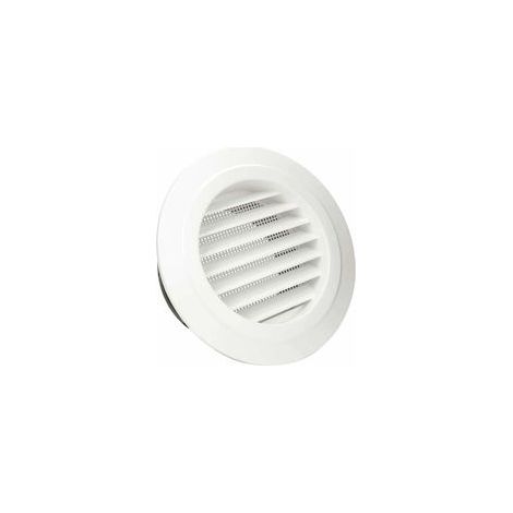 Bouche de Ventilation,4" Grille de Ventilation Ronde ABS avec Anti Insectes Grille de Protection pour Conduits,Bouche de Ventilation avec Grille de Protection (ø100mm) (1/5)