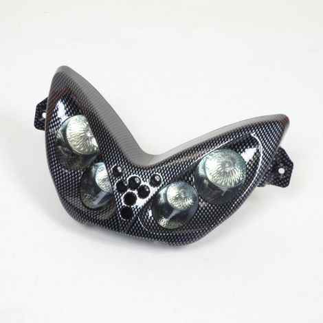 Frontoptik tnt für roller yamaha 100 aerox 2000 bis 2014 carbon (1/3)