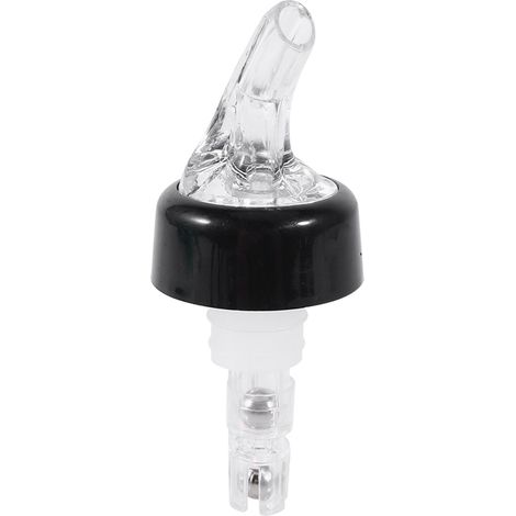 Plastic Measured Liquor Spirit Pourer Free Flow Wine Bottle Pour Spout Stopper Transparent