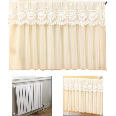 CCYKXA  Elegant decorative radiator cover made of breathable fabric, both aesthetically pleasing and practical (60 cm)