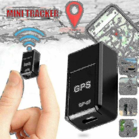 GF-07 Mini-Magnet-GPS-Tracker für Auto, LKW und Fahrzeug – Echtzeit-Ortung (1/4)