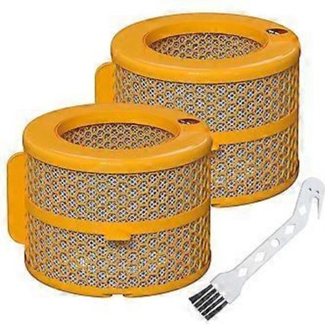 Filtre d'évaporateur en fibre de carbone de rechange pour purificateur d'air (1/5)