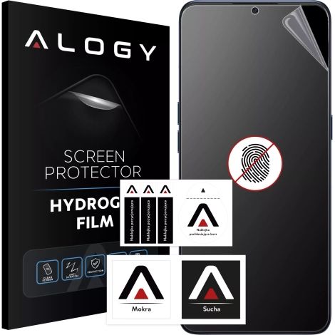 Pellicola protettiva in idrogel Alogy HydroSkin Matte Pro™ per Oppo A91 / Reno 3 "SENZA impronte digitali" (1/5)