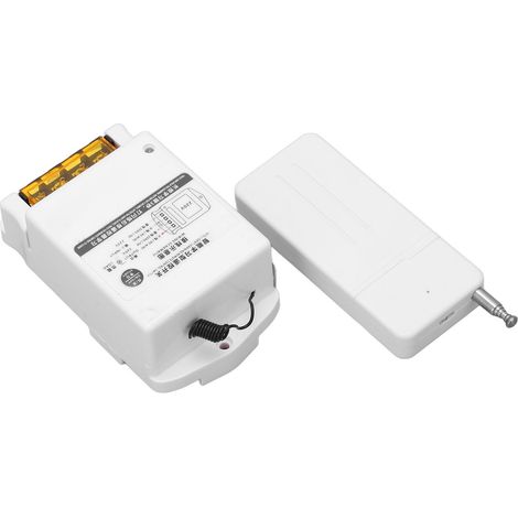 Interrupteur de télécommande sans fil intelligent pour pompe à eau et gros appareils électroménagers 220 V CA BEM 2201 (1/5)