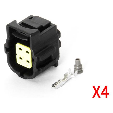 184246-1/184248-1 Connecteur de capteur d'oxygène automobile applicable, usage domestique DJ70413-1.8-11/21 (1/4)