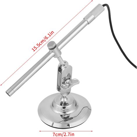 1 Stück 200X 8-LED Mikroskop Endoskop 1080P Kamera Vergrößerungsglas USB/Micro-USB für Computer/Handy (1/5)
