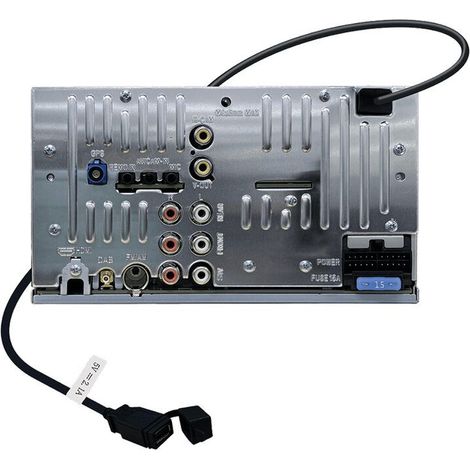Kenwood DMX7525DABS Ricevitore multimediale per auto Nero Wi-Fi 200 W Bluetooth