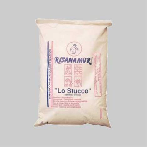 Stucco in polvere 'lo stucco' 1 kg (20 pezzi) RISANAMUR (1/2)
