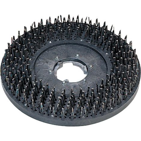 GHELFI 711 SPAZZOLA CON DENTI IN FERRO Ø380 PER F.022 PROD. prima 30/4/21 (1/2)
