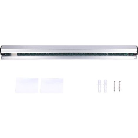 Porte-tickets mural coulissant en alliage d'aluminium, 45 cm, pour cuisine de restaurant (1/5)