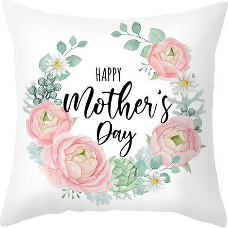 Filiyano – oreiller – Taie d'oreiller + coussin intérieur 45x45cm, cadeau pour la fête des mères ZL-0507-8 (1/4)