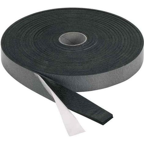 Bande périphérique autocollante 6mm x 30mm x 10m – Optimise l'isolation acoustique – Pour dalles Schlüter-DITRA-SOUND (1/2)