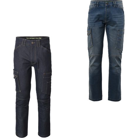 Jean de travail Rossini Cargo Soul - 48 (EU) - Blue Jeans