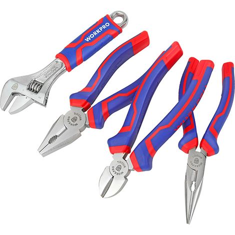 Jeu Pinces Clé Réglage Workpro Polyvalence Précision Durabilité - Workpro (1/5)