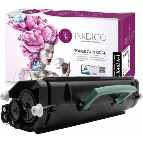 Inkdigo Toner X463H11G kompatibel mit Lexmark X463, X466, X466DTE, X463DE, X464 TÜV-zertifiziert (1/5)