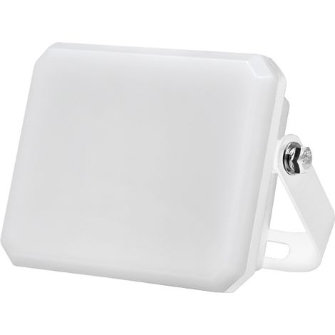 Proiettore a LED Bianco Faro da esterno 230V 10W 4000K Cover Milky 950lm 89x62x25,5 mm