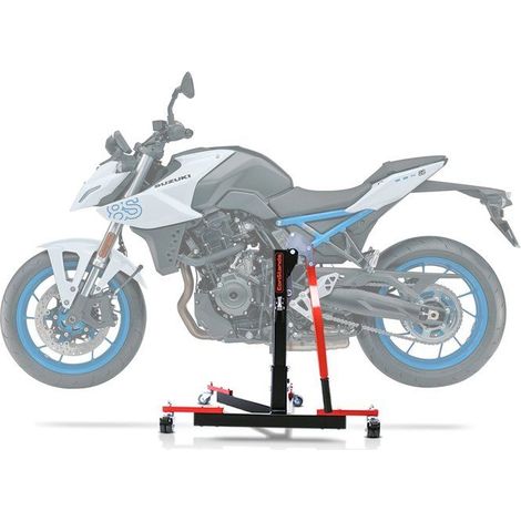 Werkstatt-Ständer Centrale Power Evo für Suzuki GSX-8S 23-25 rot
