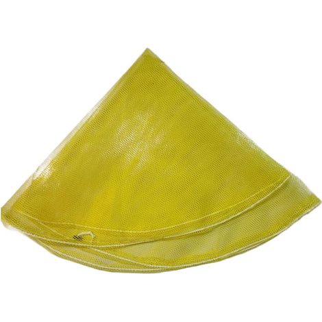 Housse de protection contre la pluie en maille fine de 95 cm pour étang et réservoir de sécurité pour animaux d'accès – Bouclier extérieur (jaune) (1/5)