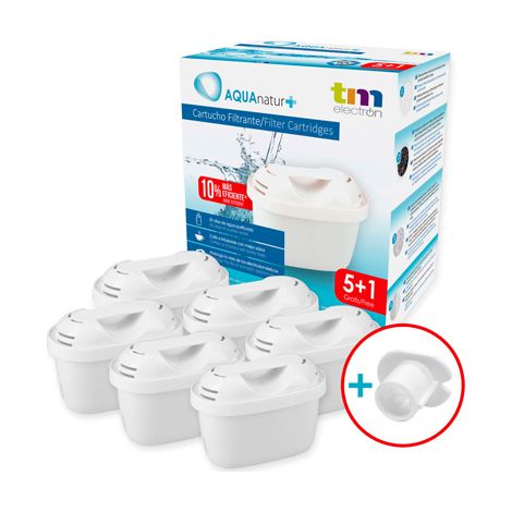 Confezione da 6 filtri per l'acqua compatibili con Brita Maxtra TMFIL006+ TM (1/3)