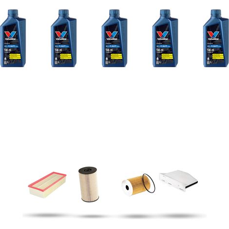 Kit tagliando 4 FILTRI e 5L OLIO compatibile con Vw Caddy IV (2K SA SE) 1.6 TDI 55kw Dal 2015 (1/5)