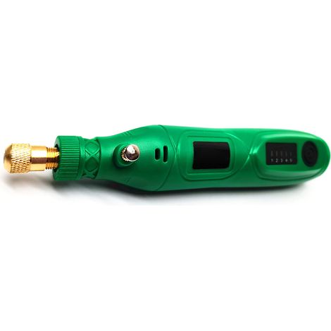 Mini outil rotatif sans fil à 5 vitesses, moteur en cuivre rechargeable, boîtier en plastique, ensemble d'outils de ponçage pour le meulage (1/3)