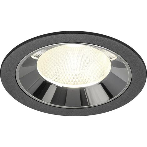 Spot encastré Numinos L noir/chrome 4000K - 20 deg - 1009794