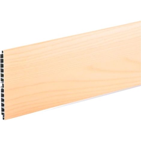 Set di 4 Zoccoli per cucina in PVC barra 4 mtl H15 colore faggio chiaro (1/3)
