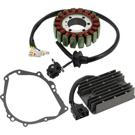 Coil three-piece stator paper pad rectifier suitable for GSXR 1300 GSX1300R 32101-24F00 (1/4)