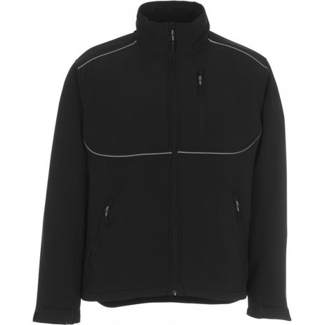 Veste de travail Tampa Softshell polaire - Noir - T.M - MASCOT - 10001-883-09 M