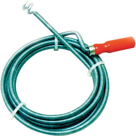 Desatascador de manivela para sacacorchos de 3 metros - 6 mm - Prci
