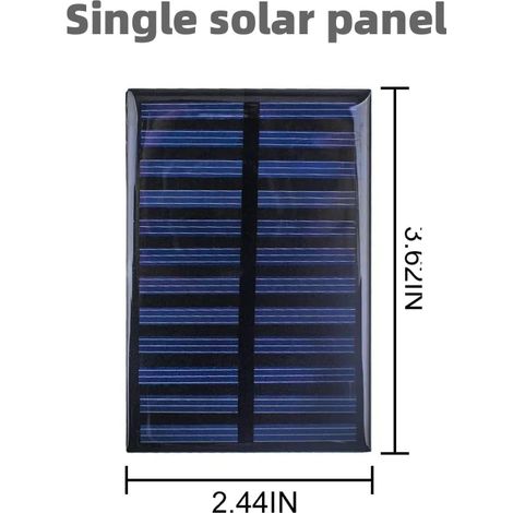 (Panneau solaire unique) Lampe solaire 7W étanche, rechargeable par USB, à suspendre, d'urgence, alimentée par l'énergie solaire, pour l'intérieur et l'extérieur de la maison. Ampoule solaire. Panneau (1/5)