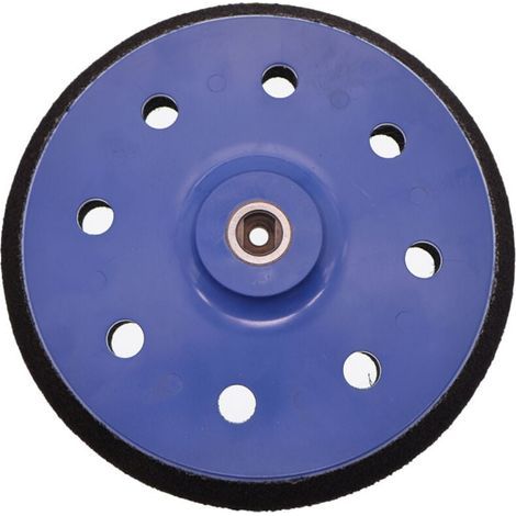 180-mm-Schleifteller, 8 Löcher, mittel, für Schleifscheiben, Zubehör für Exzenterschleifer (1/4)