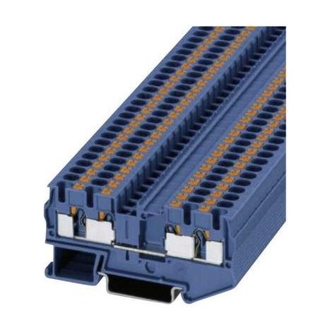 Phoenix Contact 3211802 Durchgangsklemme 6.2 mm Schnellanschluss Blau 1 St.