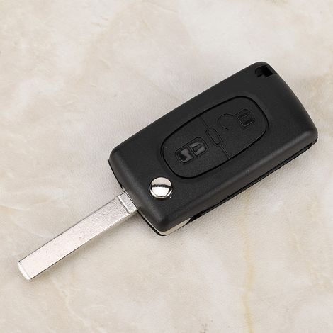 Funda para llave remota de 2 botones para Citroën C2 C3 Xsara Picasso C4