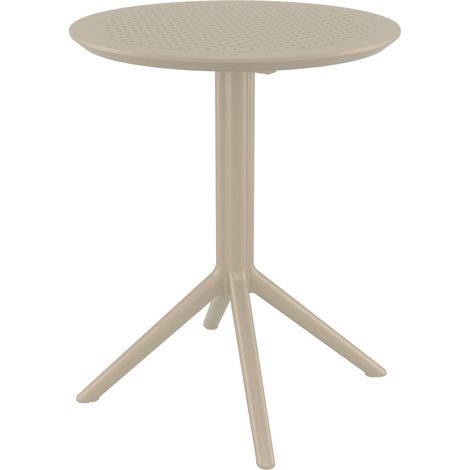 Mesa plegable Sky Gris topo Redonda (1/5)
