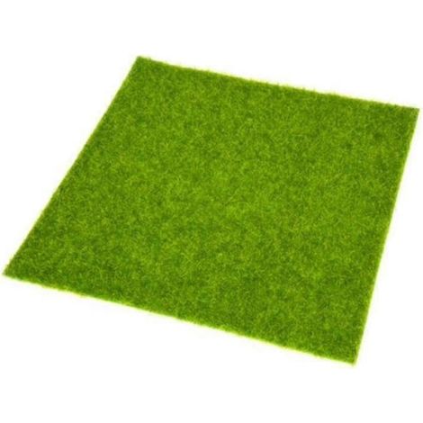 Tapis de gazon synthétique artificiel pour pelouse, jardin, aménagement paysager et décoration intérieure (1/5)
