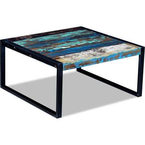 Maison Exclusive - Table basse Bois de récupération massif 80x80x40 cm (1/5)