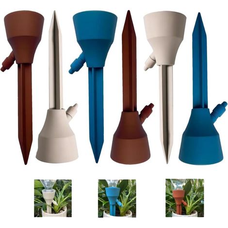 [NON UTILIZZATO] bottiglie a goccia, erogatore d'acqua per piante, irrigazione per piante da interno, irrigazione automatica regolabile per verdure, fiori e piante.