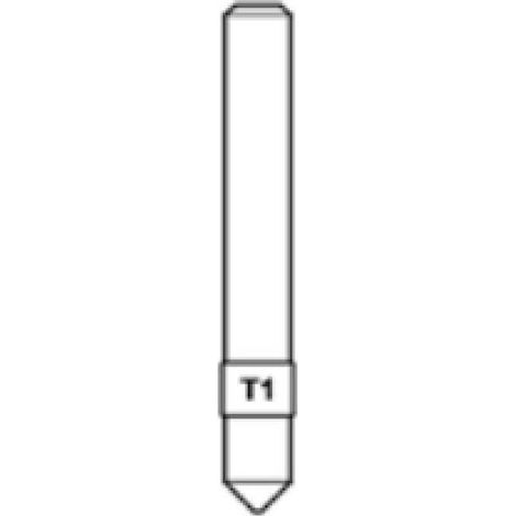 SILCA D740367ZB TASTATORE T1(PUNZONATE) P/DUPL. MATRIX